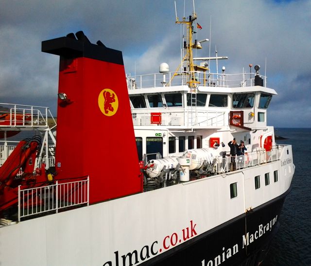 The Calmac ferry to Eigg Calmac Ferry to Eigg